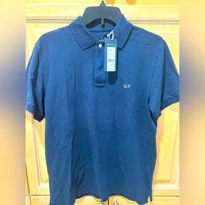 Blue polo Vinyard vines shirt